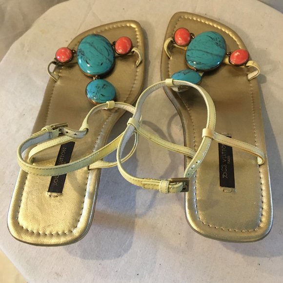 Louis Vuitton Jeweled Thong Sandal - Picture 6 of 10